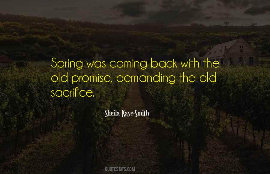 Spring Promise Quotes #999996