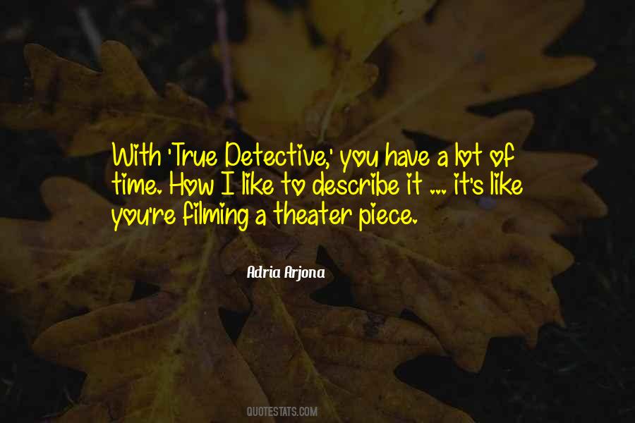 Detective Quotes #1308134