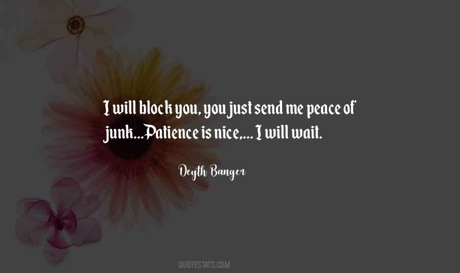 Will Wait Quotes #532311