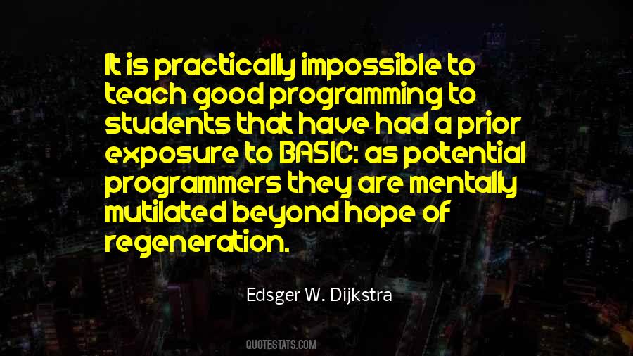 Dijkstra Basic Quotes #1194326