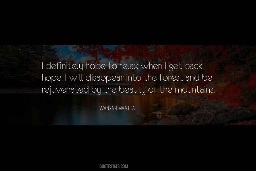 Mountain And Forest Quotes #1524688