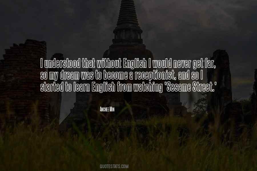 English Dream Quotes #1090756