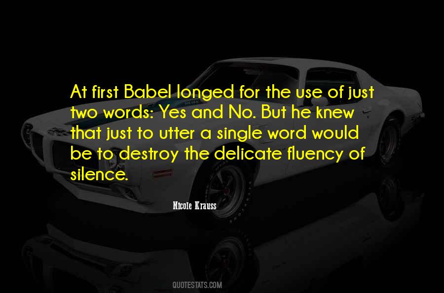 Quotes About The Word Yes #1244514