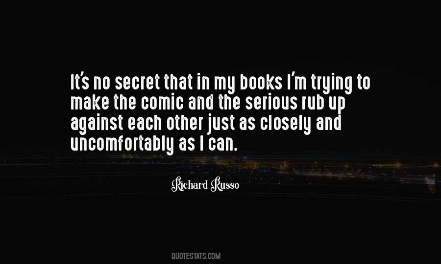 Trying To Be Serious Quotes #1033576