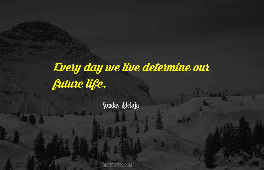 Determine Your Future Quotes #46771