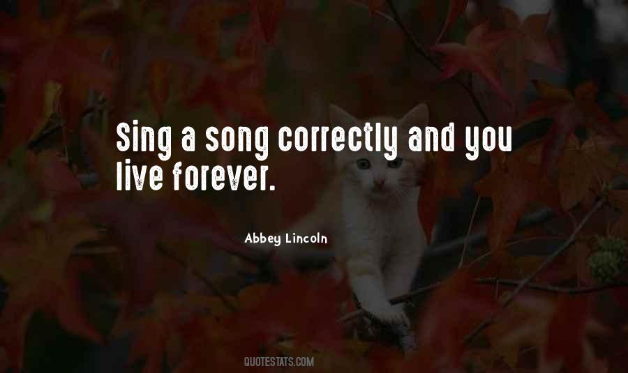 No One Will Live Forever Quotes #83970