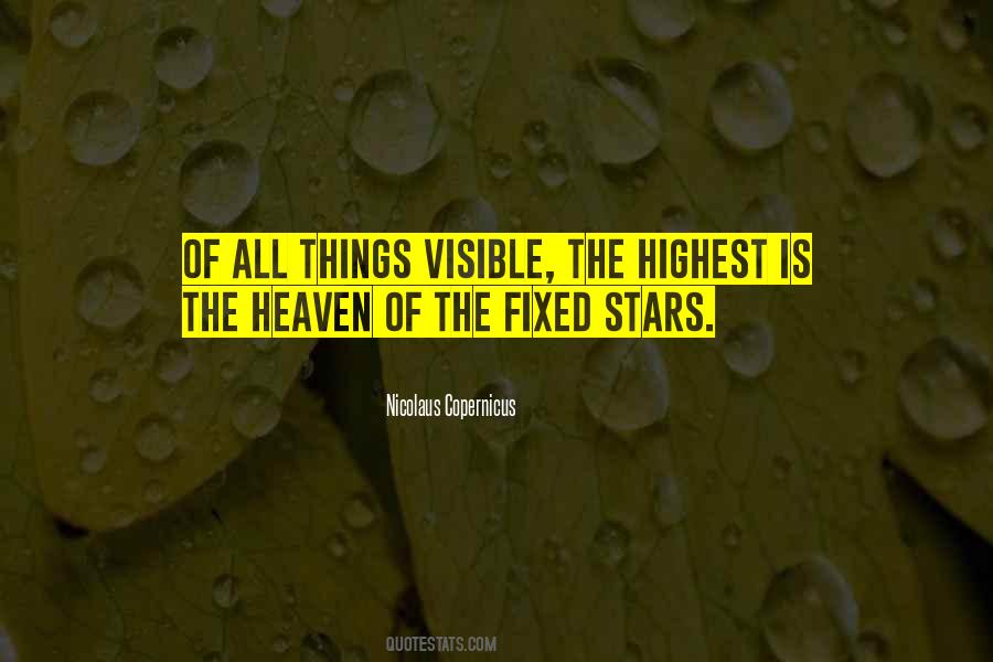 The Fixed Stars Quotes #967737