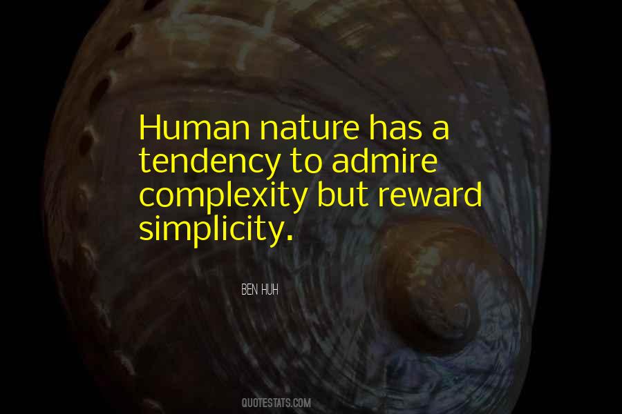 Nature Simplicity Quotes #1364346