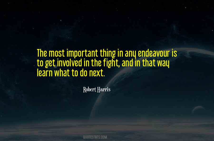 Important To Fight Quotes #519334