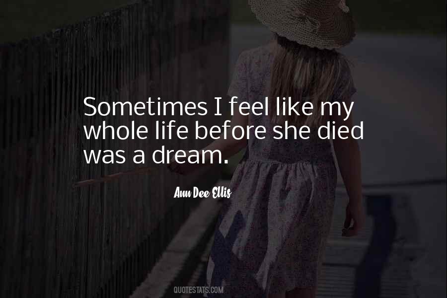Life Died Quotes #65218