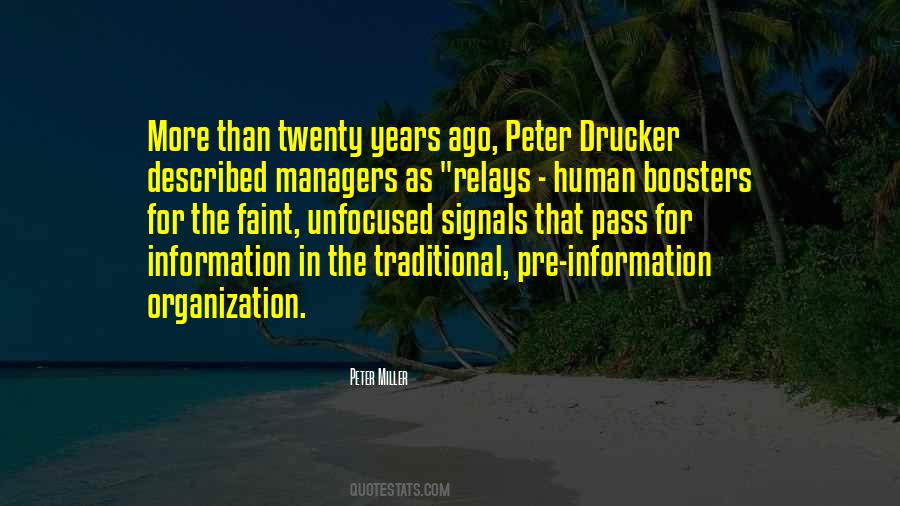 Who Is Peter Drucker Quotes #589456