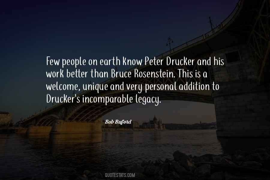 Who Is Peter Drucker Quotes #92051