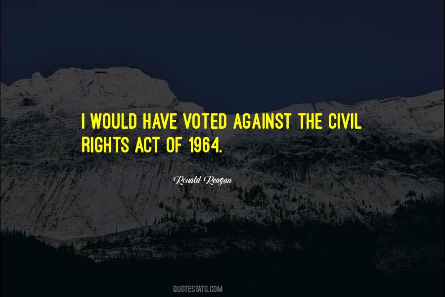 Quotes About The Civil Rights Act #110524