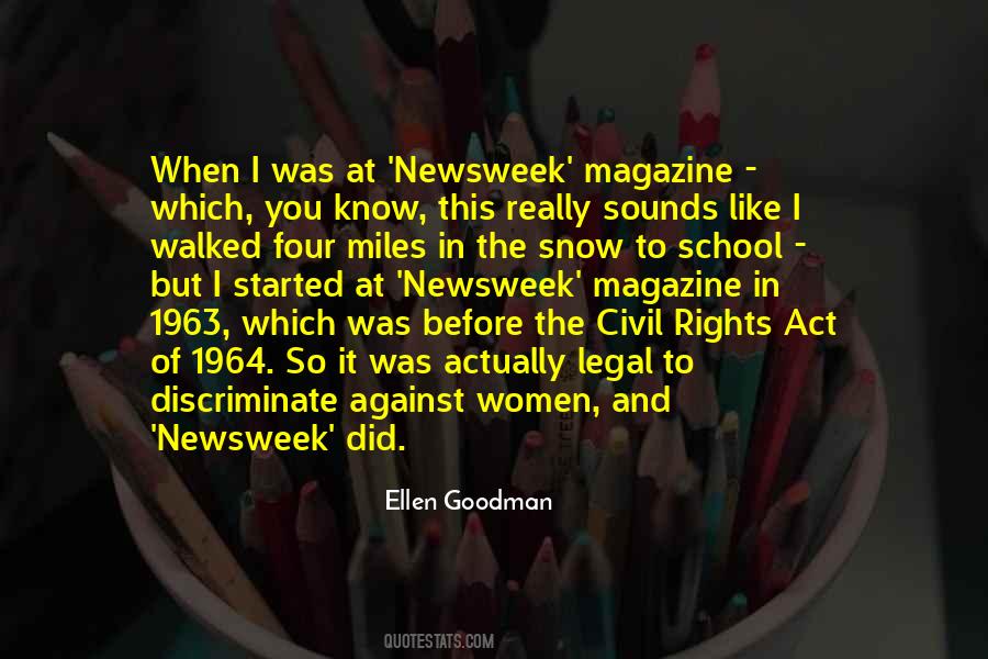 Quotes About The Civil Rights Act #173296