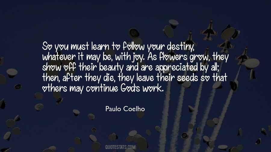 God Flowers Quotes #1113025
