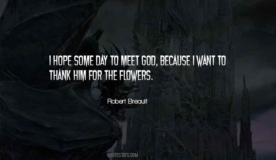 God Flowers Quotes #1153467