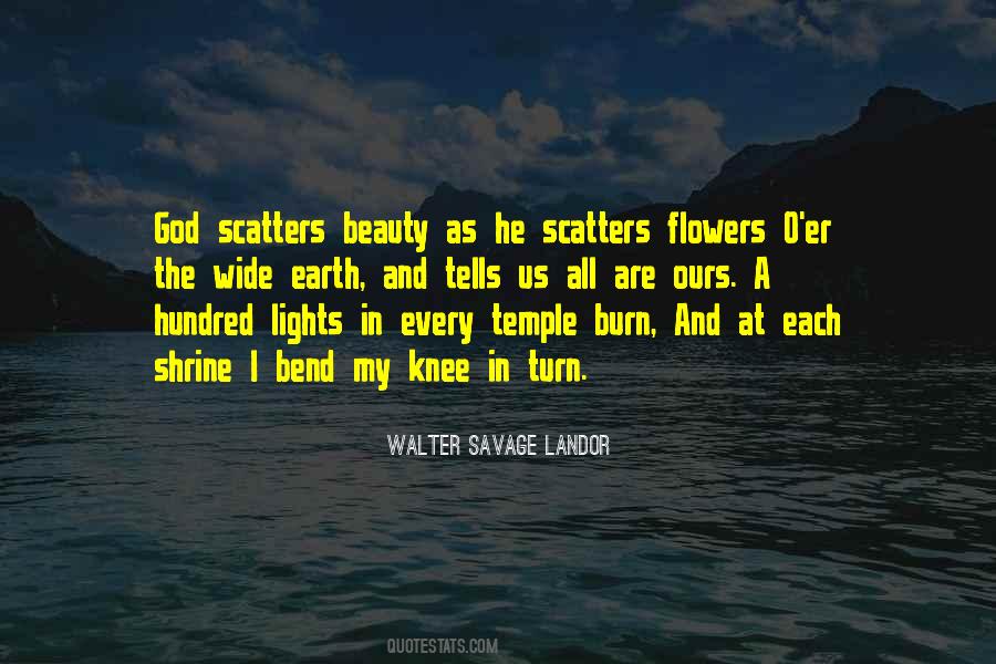 God Flowers Quotes #1155986