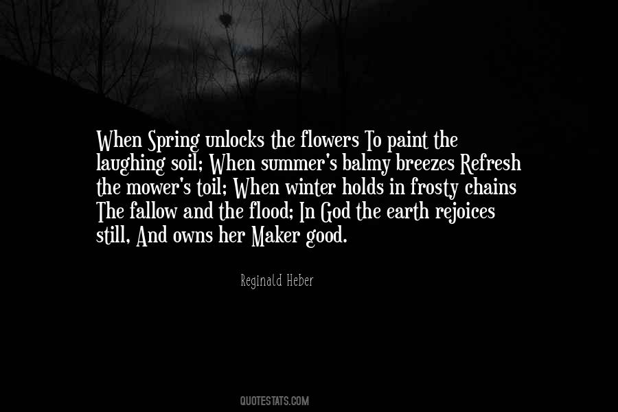 God Flowers Quotes #1340153