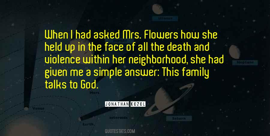 God Flowers Quotes #328282