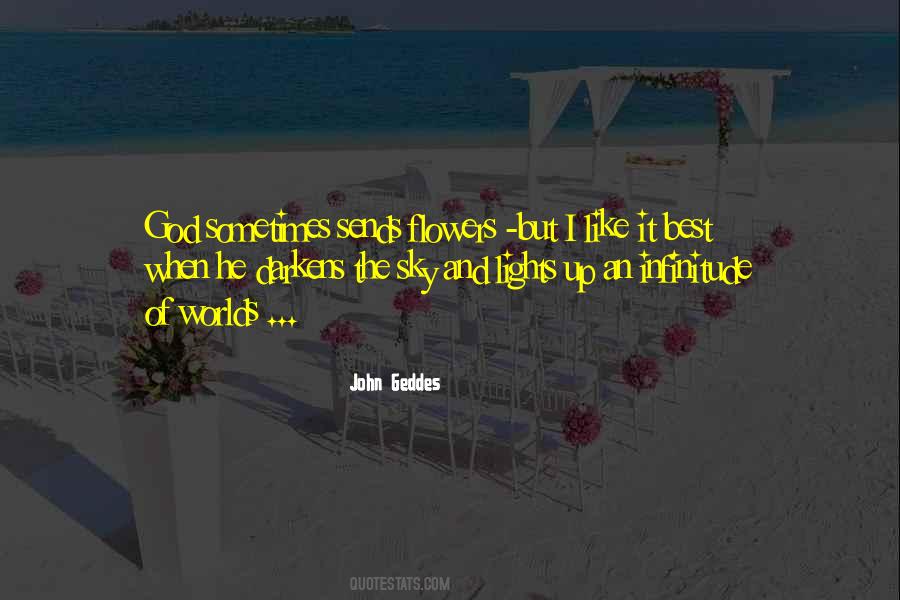 God Flowers Quotes #566238
