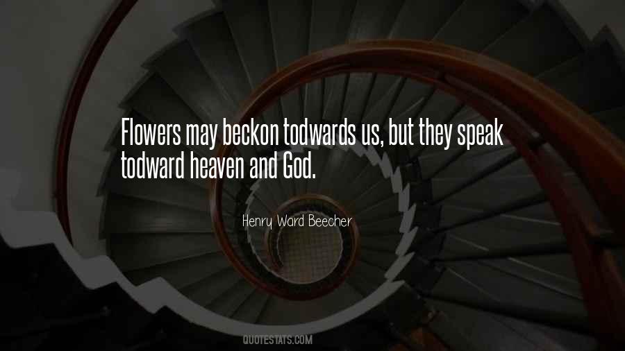 God Flowers Quotes #695959
