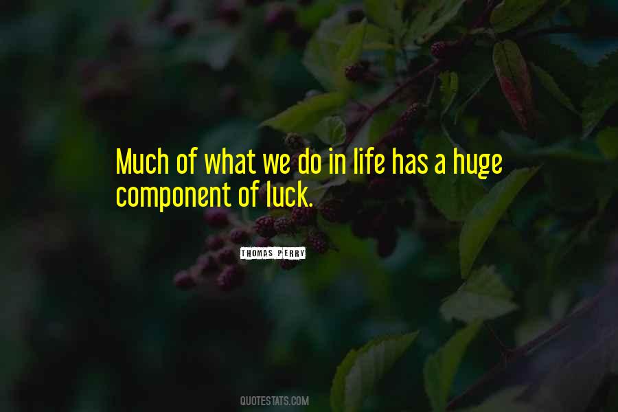 No Luck In Life Quotes #171101