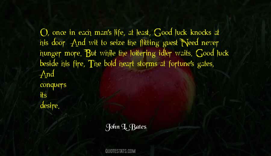 No Luck In Life Quotes #1877495
