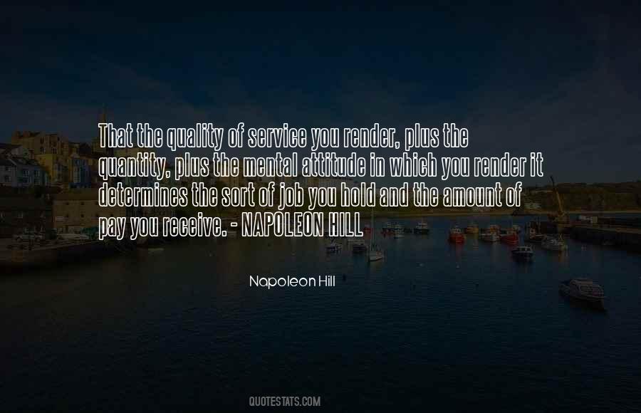 Quality And Service Quotes #1243419