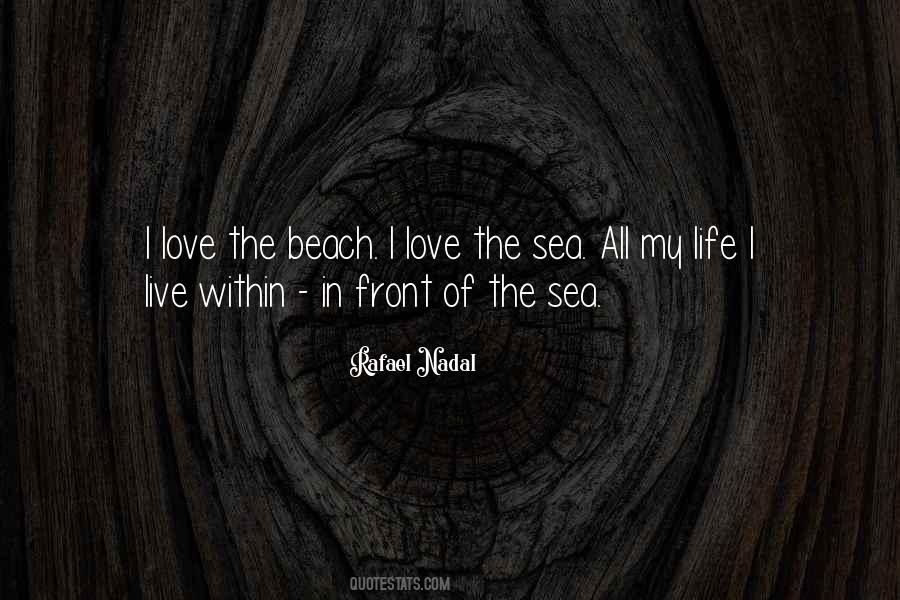 Life Beach Quotes #1515804