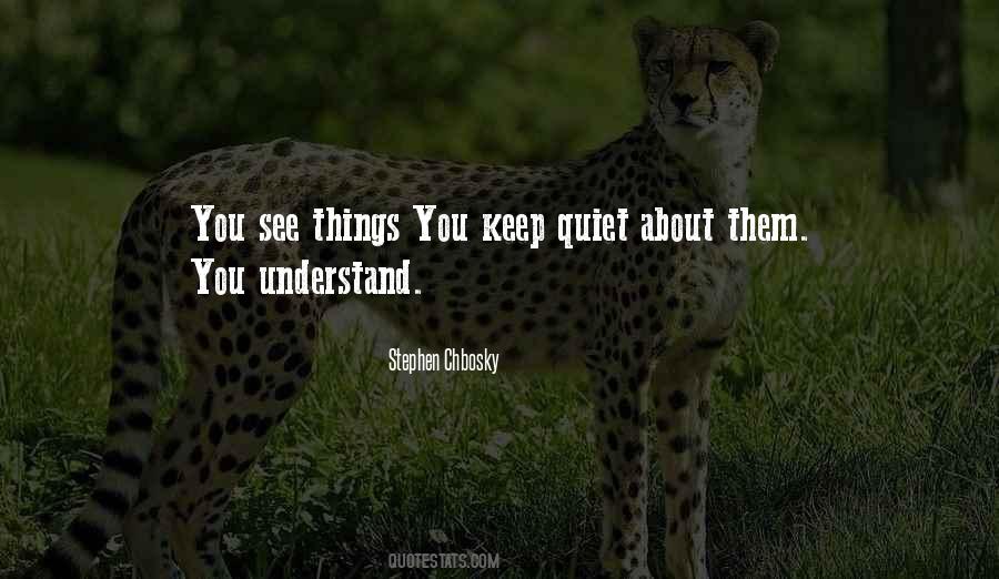 Living A Quiet Life Quotes #1706818