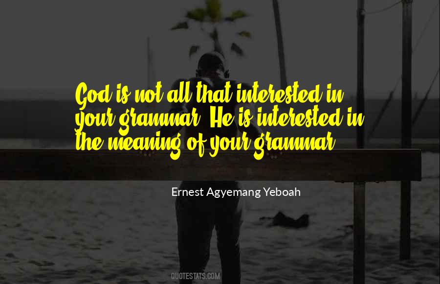 Meaning Of God Quotes #72503