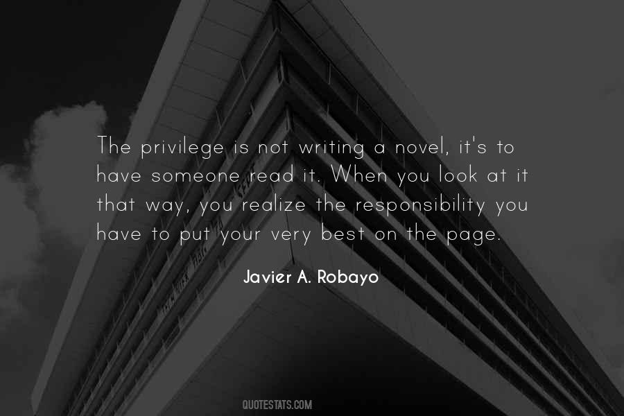 Quotes About Javier #545731