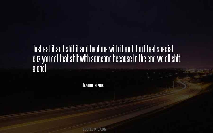 If You Can Eat Alone Quotes #1142230