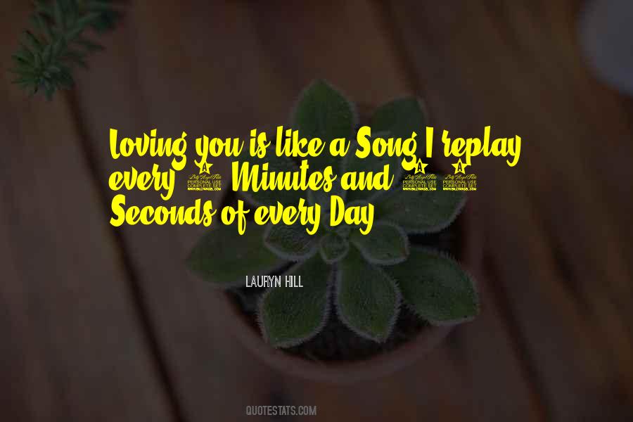 How Many Seconds In A Day Quotes #1306271