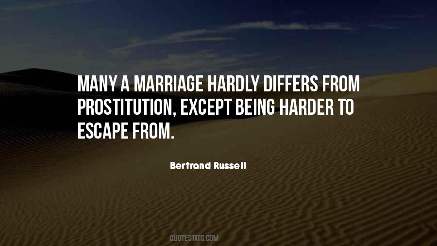 Marriage Prostitution Quotes #1088692