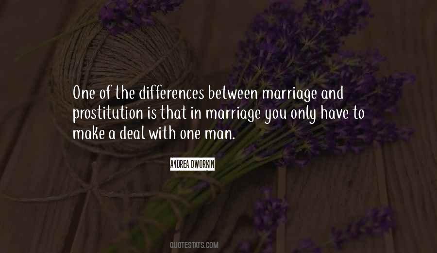 Marriage Prostitution Quotes #449098