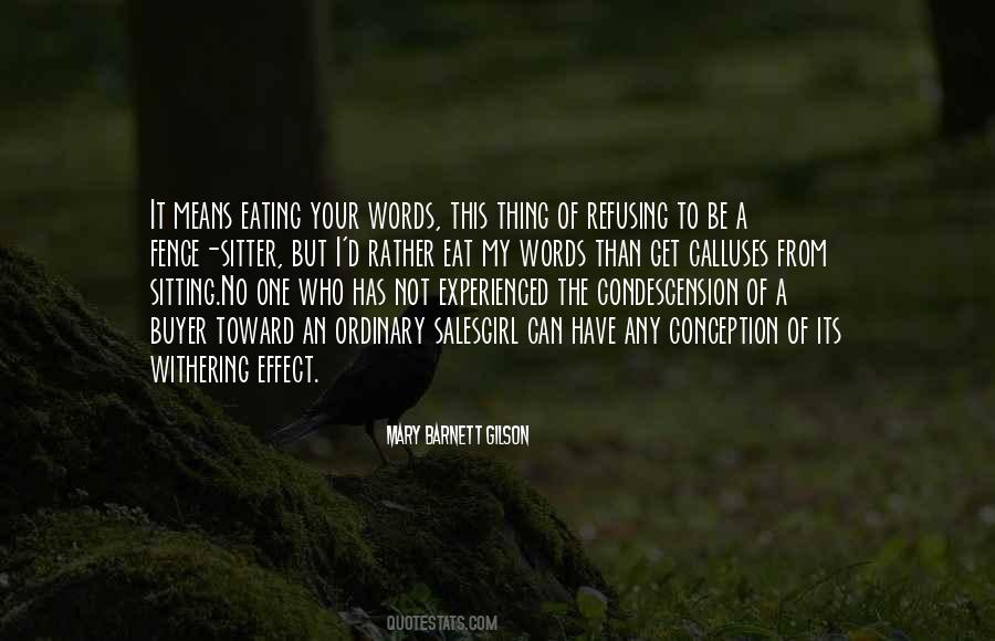 Sitting On A Fence Quotes #576230
