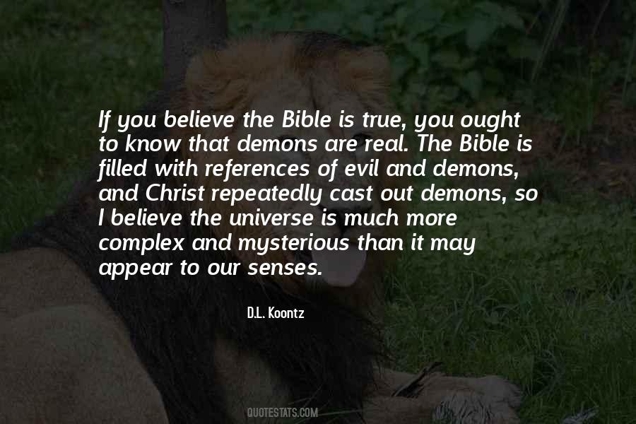 I Will Not Cast Out Bible Quotes #1555023