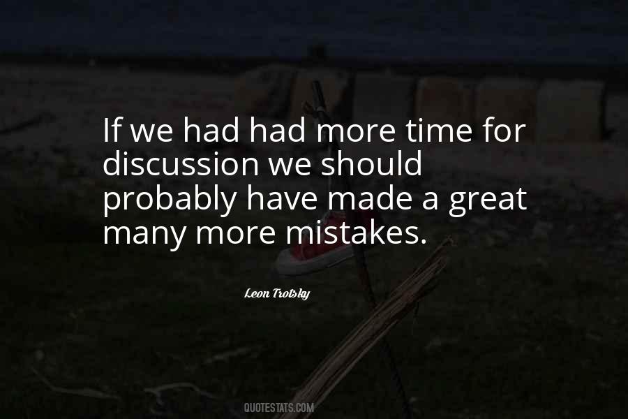 We Made Mistakes Quotes #1246609