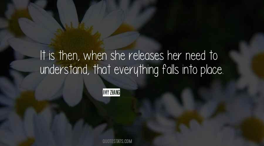When She Falls Quotes #1737897