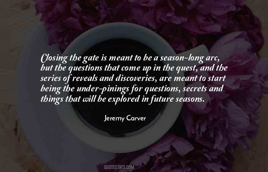 Quotes About A Season #1692870