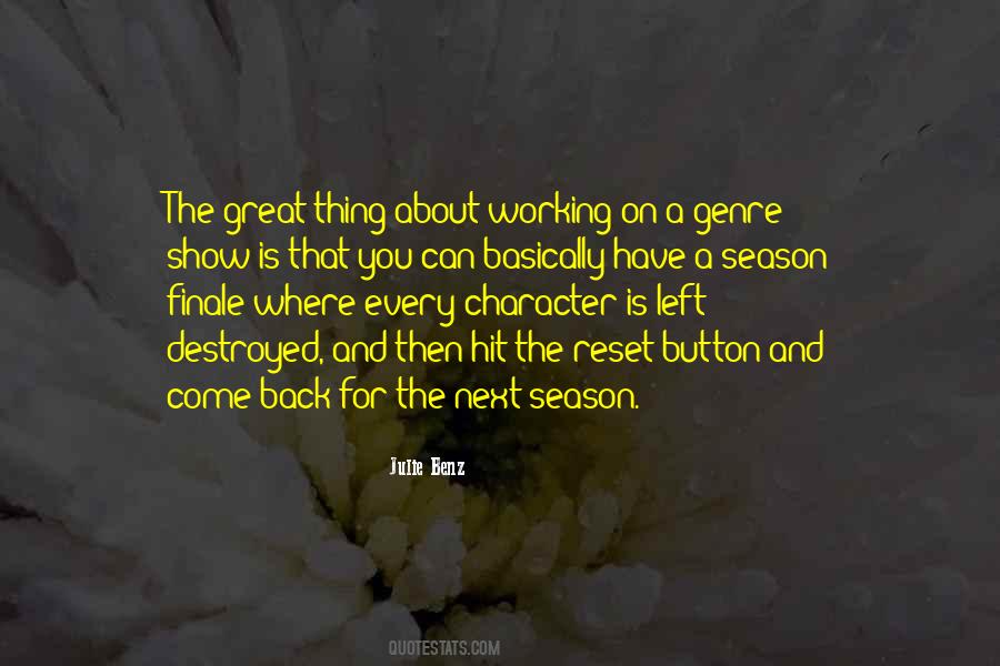 Quotes About A Season #970365