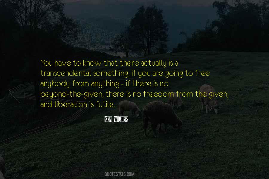 Freedom To And Freedom From Quotes #1220963
