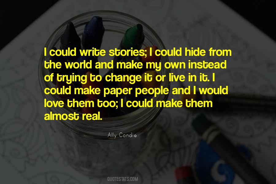 My Change Quotes #108769