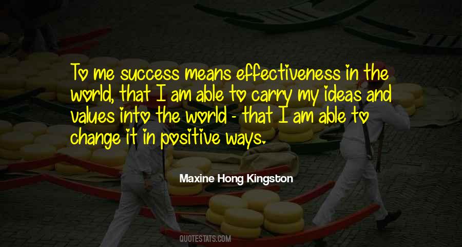 My Change Quotes #116053