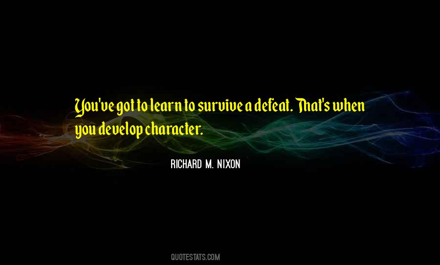 Develop Character Quotes #113957