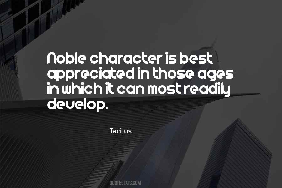 Develop Character Quotes #1633744
