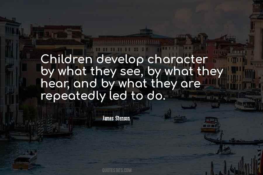 Develop Character Quotes #1679400