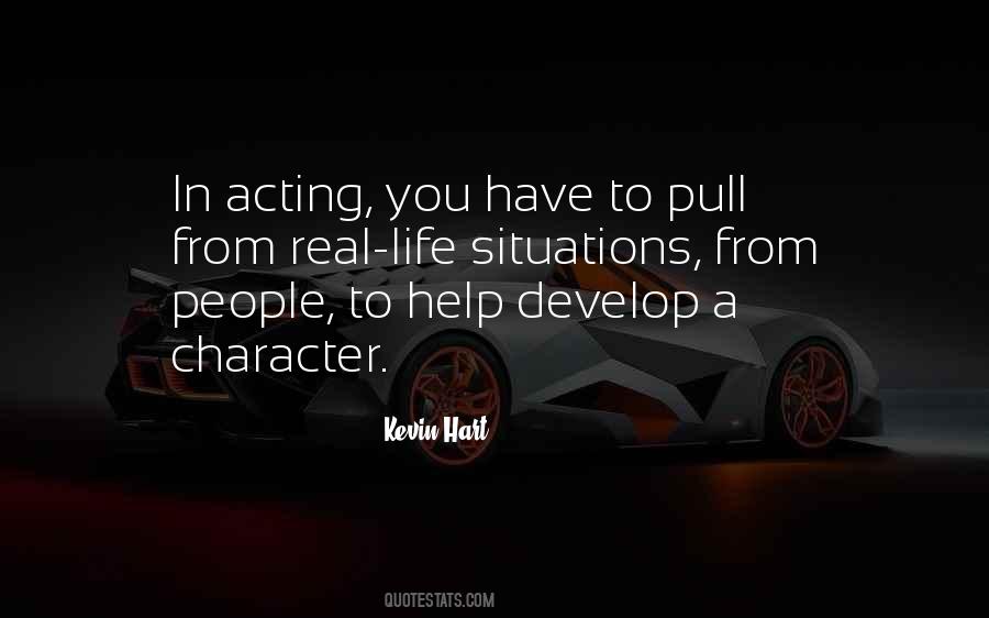 Develop Character Quotes #189442