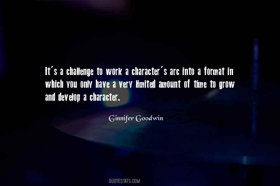 Develop Character Quotes #383266